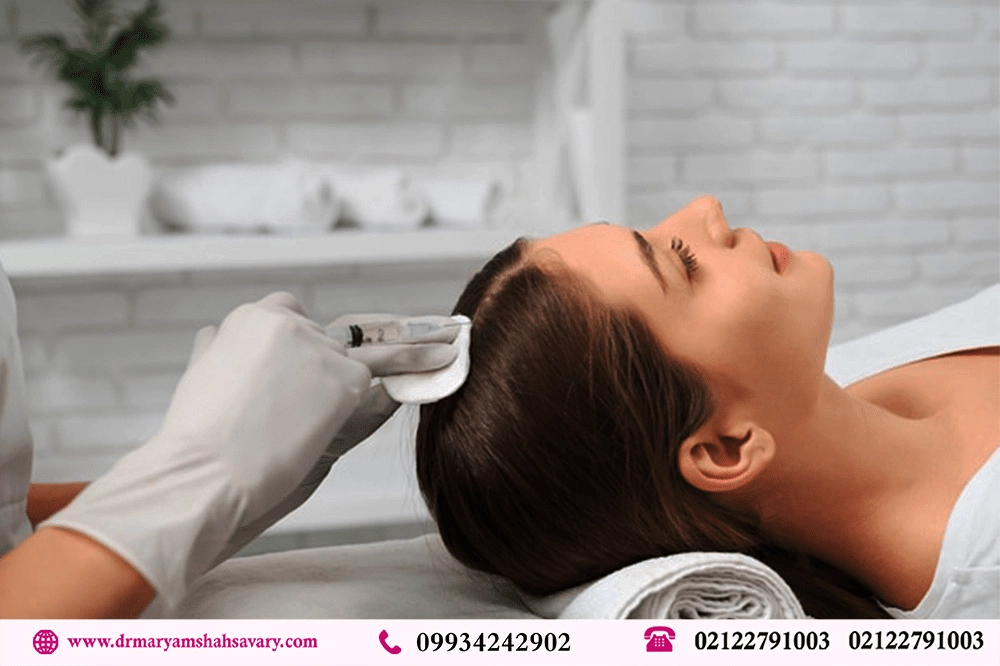 خدمات حرفه ای مزوتراپی مو در اقدسیه