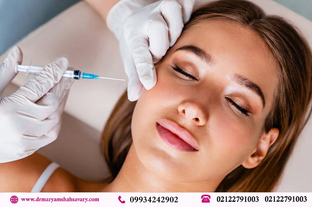 تزریق بوتاکس گونه